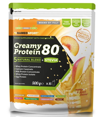 CREAMY PROTEIN MANGO PEACH 500 G - CREAMY PROTEIN MANGO PEACH 500 G