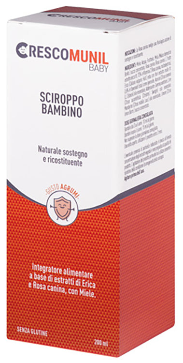 CRESCOMUNIL BABY SCIROPPO 200 ML - CRESCOMUNIL BABY SCIROPPO 200 ML