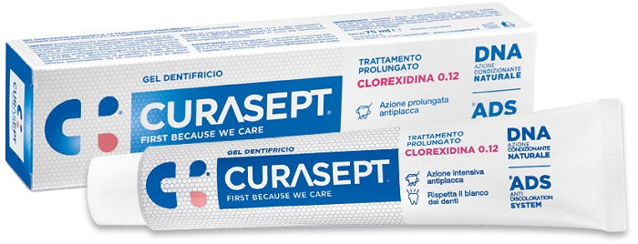 Curasept Dentifricio 0,12 75 Ml Ads+Dna - Curasept Dentifricio 0,12 75 Ml Ads+Dna