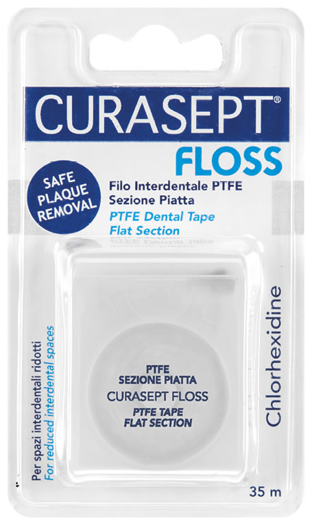 Curasept Floss Ptfe Tape Clorexidina - Curasept Floss Ptfe Tape Clorexidina