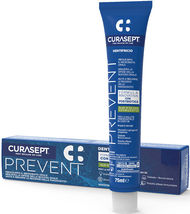 CURASEPT PREVENT DENTIFRICIO 75 ML - CURASEPT PREVENT DENTIFRICIO 75 ML