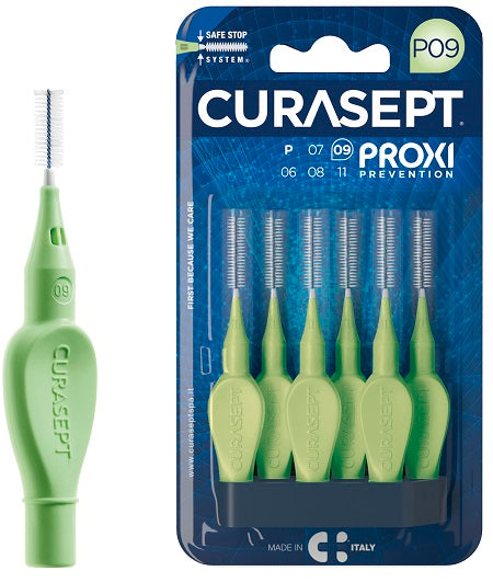 Curasept Proxi P08 Verde Chiaro/Light 6 Pezzi - Curasept Proxi P08 Verde Chiaro/Light 6 Pezzi