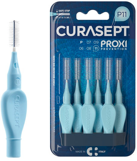 Curasept Proxi P11 Azzurro/Light Blue 6 Pezzi - Curasept Proxi P11 Azzurro/Light Blue 6 Pezzi