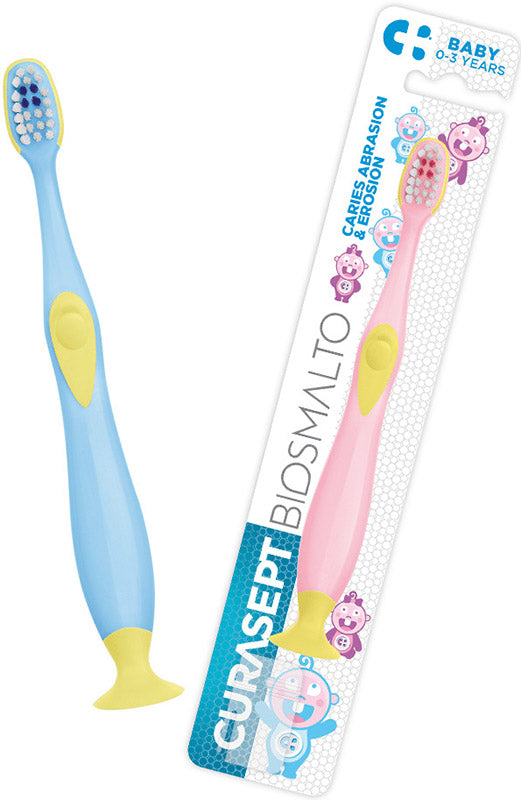 CURASEPT SPAZZOLINO BIOSMALTO BABY 0-3 ANNI - CURASEPT SPAZZOLINO BIOSMALTO BABY 0-3 ANNI