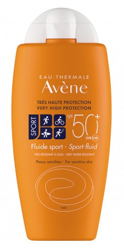 Eau Thermale Avene Solare Fluido Sport Spf 50+ 100 Ml - Eau Thermale Avene Solare Fluido Sport Spf 50+ 100 Ml