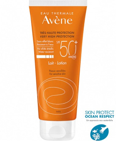 Eau Thermale Avene Solare Latte Spf50+ 100 Ml Nuova Formula - Eau Thermale Avene Solare Latte Spf50+ 100 Ml Nuova Formula