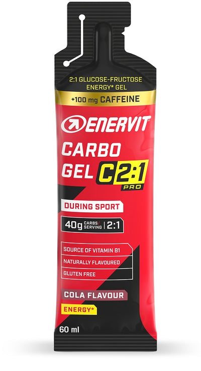 ENERVIT C2 1 PRO CARBO GEL COLA CON CAFFEINA 60 ML