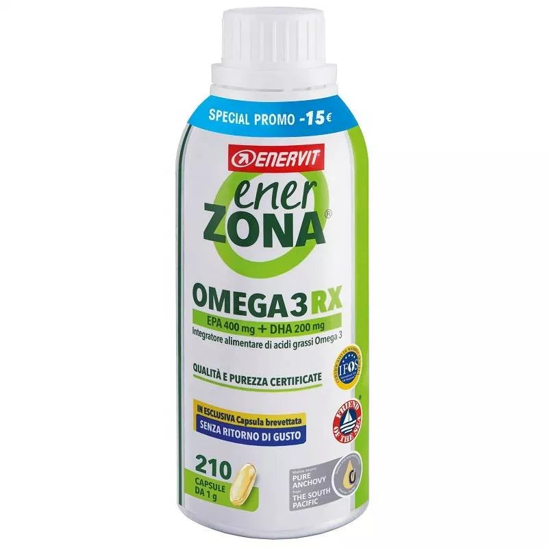 ENERZONA OMEGA 3 RX 210 CAPSULE DA 1 G - ENERZONA OMEGA 3 RX 210 CAPSULE DA 1 G