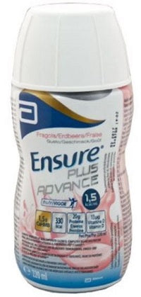 ENSURE PLUS ADVANCE FRAGOLA 4 BOTTIGLIE DA 220 ML - ENSURE PLUS ADVANCE FRAGOLA 4 BOTTIGLIE DA 220 ML