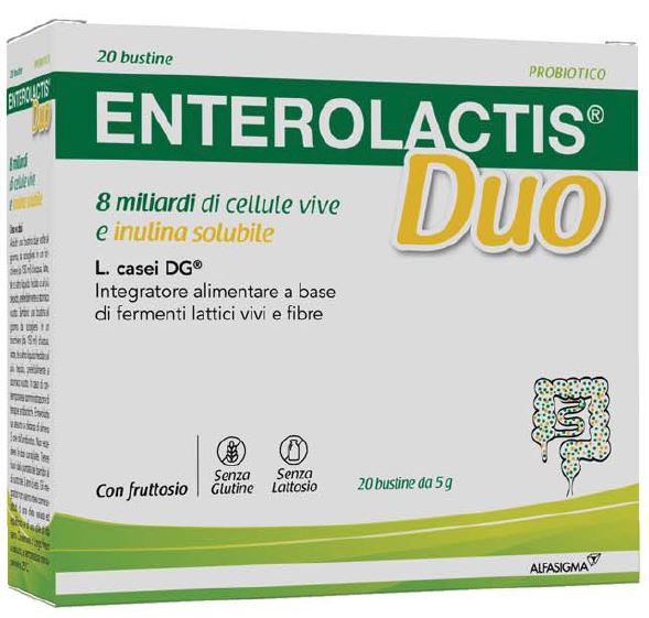 ENTEROLACTIS DUO 20 BUSTINE 5 G - ENTEROLACTIS DUO 20 BUSTINE 5 G