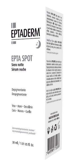 EPTA SPOT NOTTE SIERO DEPIGMENTANTE 30 ML - EPTA SPOT NOTTE SIERO DEPIGMENTANTE 30 ML