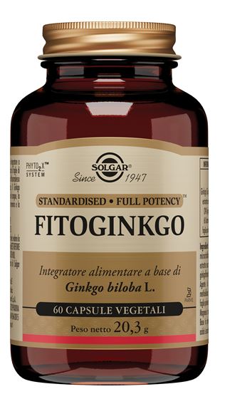 FITOGINKGO 60 CAPSULE VEGETALI - FITOGINKGO 60 CAPSULE VEGETALI