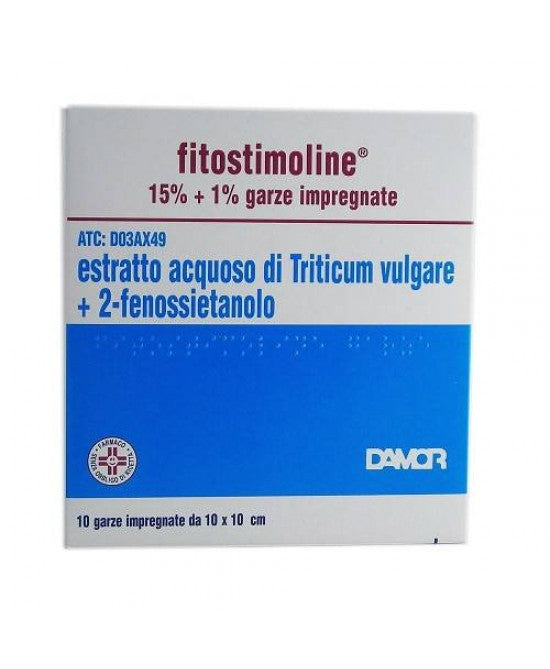 Fitostimoline 10 Garze 15% - Fitostimoline 10 Garze 15%