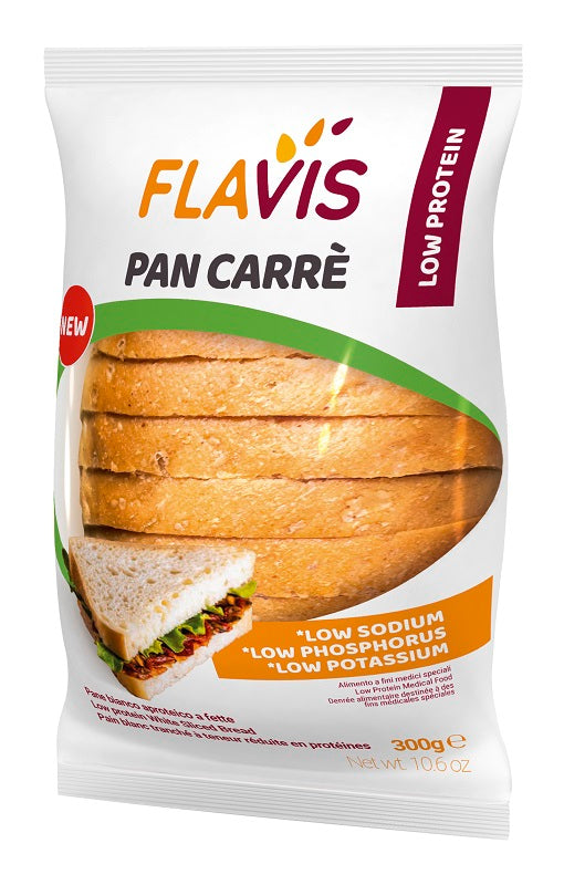 FLAVIS PAN CARRE' APROTEICO 300 G - FLAVIS PAN CARRE' APROTEICO 300 G