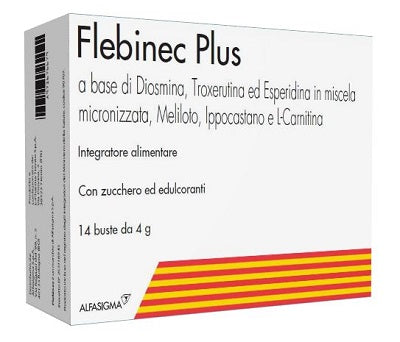 Flebinec Plus 14 Bustine 4 G - Flebinec Plus 14 Bustine 4 G