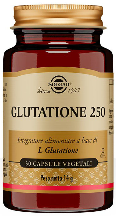 GLUTATIONE 250 30 CAPSULE VEGETALI - GLUTATIONE 250 30 CAPSULE VEGETALI