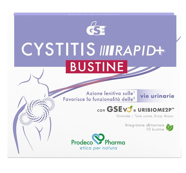 GSE CYSTITIS RAPID+ 10 BUSTINE - GSE CYSTITIS RAPID+ 10 BUSTINE