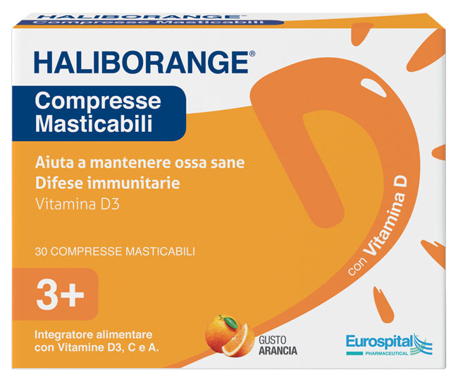 Haliborange 30 Compresse Masticabili 450Mg - Haliborange 30 Compresse Masticabili 450Mg