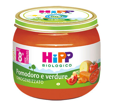 HIPP BIO HIPP BIO OMOGENEIZZATO SUGO POMODORO VERDURE 2X80 G - HIPP BIO HIPP BIO OMOGENEIZZATO SUGO POMODORO VERDURE 2X80 G