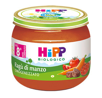 HIPP BIO HIPP BIO OMOGENEIZZATO SUGO RAGU' DI MANZO 2X80 G - HIPP BIO HIPP BIO OMOGENEIZZATO SUGO RAGU' DI MANZO 2X80 G