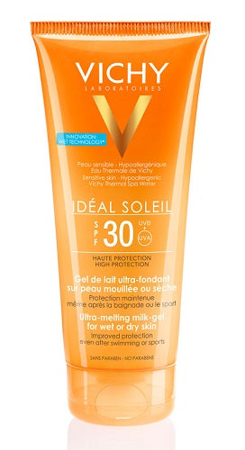 Vichy Ideal Soleil Gel-Latte Ultra Fondente Per Pelle Bagnata O Asciutta SPF 30 200 ml - Vichy Ideal Soleil Gel-Latte Ultra Fondente Per Pelle Bagnata O Asciutta SPF 30 200 ml