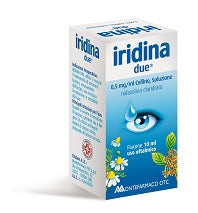 IRIDINA DUE 0,5MG/ML COLLIRIO SOLUZIONE - IRIDINA DUE 0,5MG/ML COLLIRIO SOLUZIONE