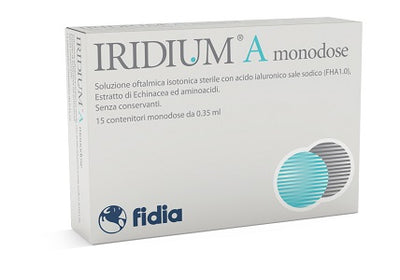 IRIDIUM A MONODOSE GOCCE OCULARI 15 FLACONCINI 0,35 ML