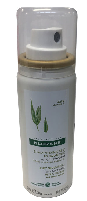 KLORANE SHAMPOO SECCO AVENA 50 ML - KLORANE SHAMPOO SECCO AVENA 50 ML