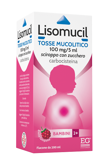 Lisomucil Bambini Sciroppo 200ml 2% - Lisomucil Bambini Sciroppo 200ml 2%