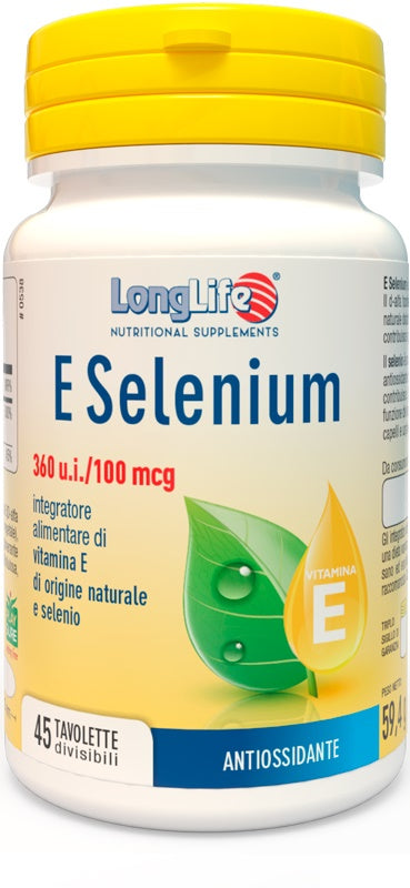 LONGLIFE E SELENIUM 45 TAVOLETTE - LONGLIFE E SELENIUM 45 TAVOLETTE