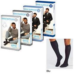 MAN SUPPORT 15 COTTON GAMBALETTO 15 BLU 3 - MAN SUPPORT 15 COTTON GAMBALETTO 15 BLU 3