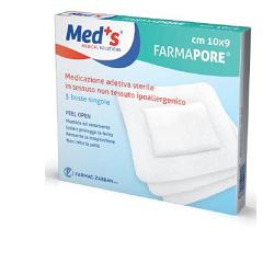 MEDICAZIONE ADESIVA MEDS 10X12 CM 5 PEZZI - MEDICAZIONE ADESIVA MEDS 10X12 CM 5 PEZZI