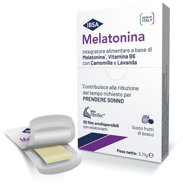 MELATONINA IBSA 30 FILM ORALI - MELATONINA IBSA 30 FILM ORALI