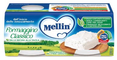 MELLIN BABY FORMAGGINO CLASSICO 4 X 80 G - MELLIN BABY FORMAGGINO CLASSICO 4 X 80 G