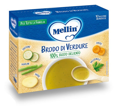 MELLIN BRODO DI VERDURE 10 X 8 G