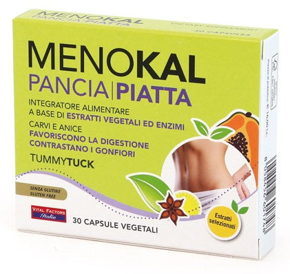 MENOKAL PANCIA PIATTA TUMMY TUCK 30 CAPSULE - MENOKAL PANCIA PIATTA TUMMY TUCK 30 CAPSULE