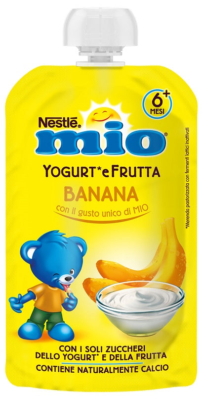 MIO YOGURT E FRUTTA BANANA 100 G - MIO YOGURT E FRUTTA BANANA 100 G