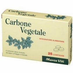 CARBONE VEGETALE 25 COMPRESSE - CARBONE VEGETALE 25 COMPRESSE