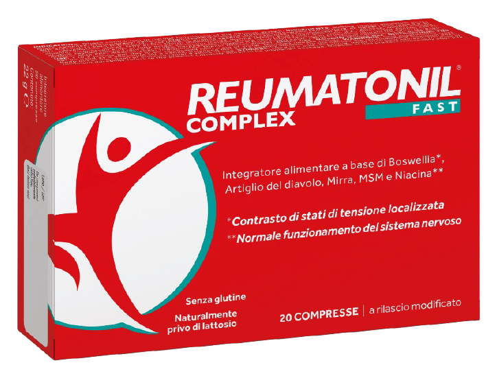 Reumatolin Complex Fast 20 Compresse - Reumatolin Complex Fast 20 Compresse