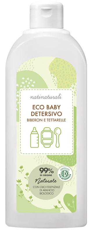 NATINATURALI ECO BABY DETERSIVO BIBERON E TETTARELLE 500 ML - NATINATURALI ECO BABY DETERSIVO BIBERON E TETTARELLE 500 ML