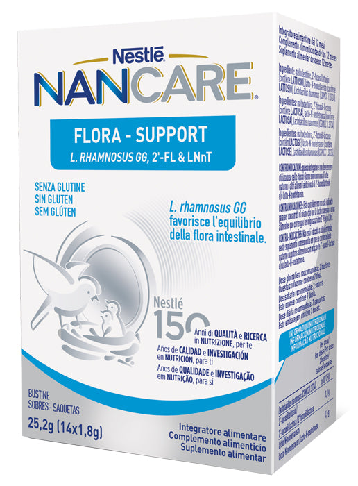 NESTLE' NANCARE FLORA SUPPORT 14 BUSTINE - NESTLE' NANCARE FLORA SUPPORT 14 BUSTINE