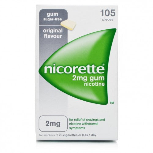 NICORETTE* 105 gomme masticabili 2 mg di nicotina - NICORETTE* 105 gomme masticabili 2 mg di nicotina