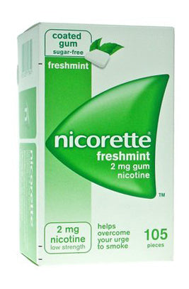 NICORETTE* 105 gomme masticabili 2 mg di nicotina gusto menta forte