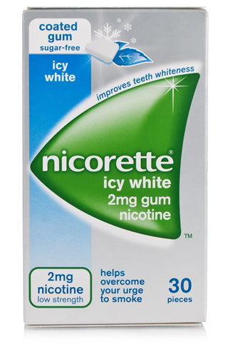 NICORETTE* 30 gomme masticabili 2 mg di nicotina - Gusto Menta Forte - NICORETTE* 30 gomme masticabili 2 mg di nicotina - Gusto Menta Forte