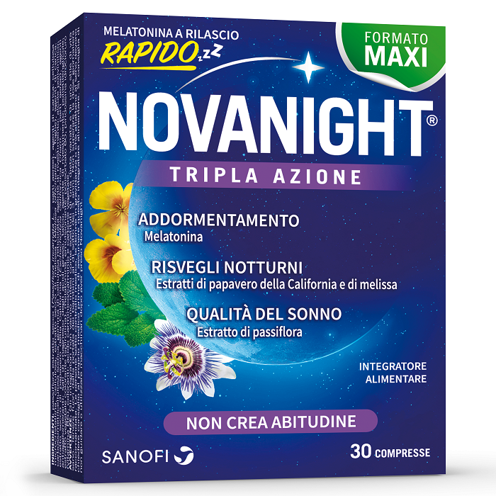 NOVANIGHT 30 COMPRESSE RILASCIO RADIDO NEW - NOVANIGHT 30 COMPRESSE RILASCIO RADIDO NEW