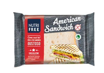 NUTRIFREE AMERICAN SANDWICH 60 G X 4 PEZZI - NUTRIFREE AMERICAN SANDWICH 60 G X 4 PEZZI