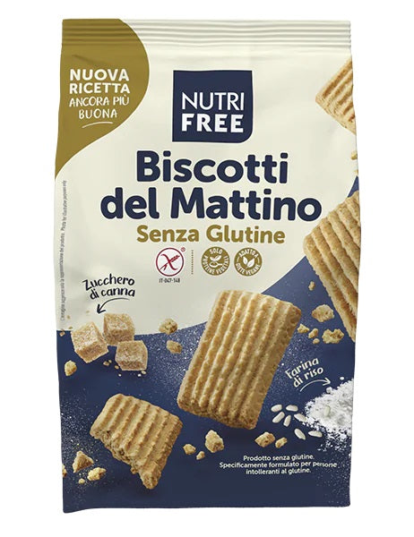 NUTRIFREE BISCOTTI DEL MATTINO 300 G - NUTRIFREE BISCOTTI DEL MATTINO 300 G