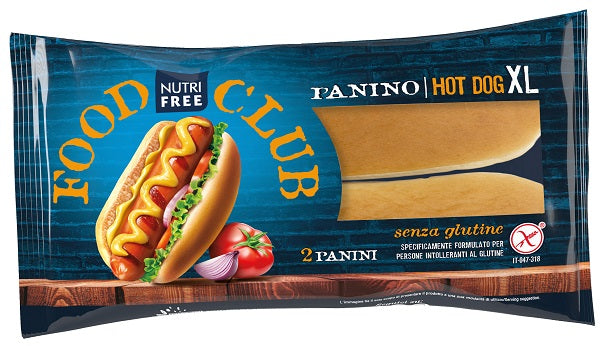 NUTRIFREE PANINO HOT DOG XL 2 PEZZI DA 65 G - NUTRIFREE PANINO HOT DOG XL 2 PEZZI DA 65 G