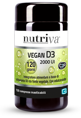 NUTRIVA VEGAN D3 120 COMPRESSE - NUTRIVA VEGAN D3 120 COMPRESSE