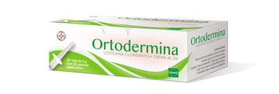 ORTODERMINA*crema derm 10 tubi 3 g 5%